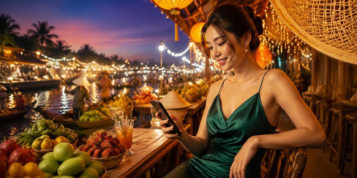 Người dùng đăng ký tài khoản casino mobile trên điện thoại tại Việt Nam